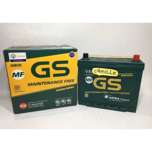 Jual Jual AKI KERING GS MF 55D23L JUKE XTRAIL SERENA TEANA GRAND VITARA
