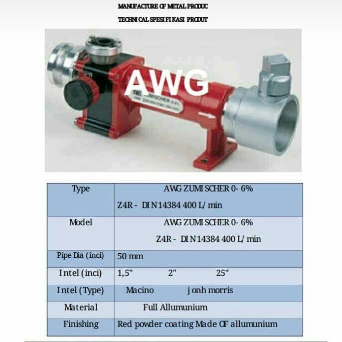 Foam inductor awg asli original made in germany