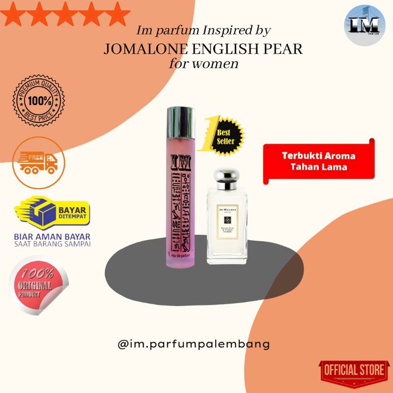 Parfum Wanita Jomalone English Pear Awet Tahan Lama Edp 35ml Shopee Indonesia