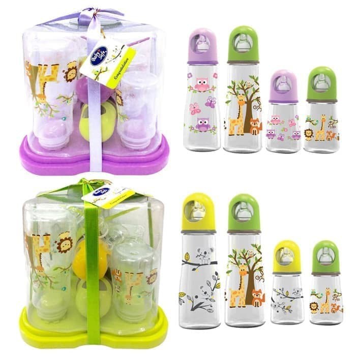 Baby Safe Botol Susu dan Rak Botol Susu Gift Set