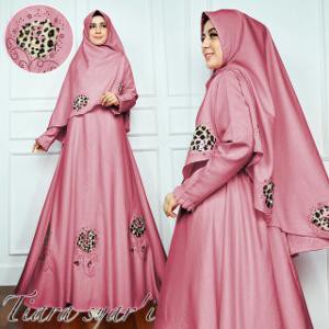 Dijual Baju gamis wanita Busana muslim Maxi Tiara syari Berkualitas