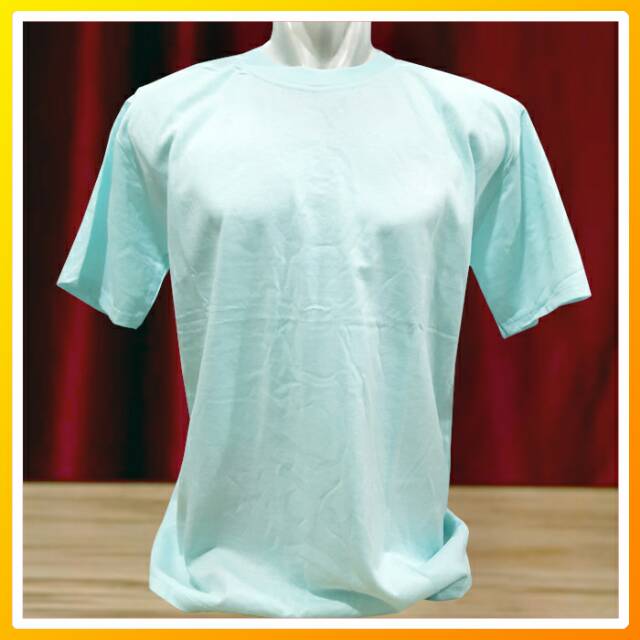 KAOS POLOS BIRU KAOS BIRU MUDA KAOS BIRU POLOS KAOS POLOS COTTON KAOS POLOS KATUN