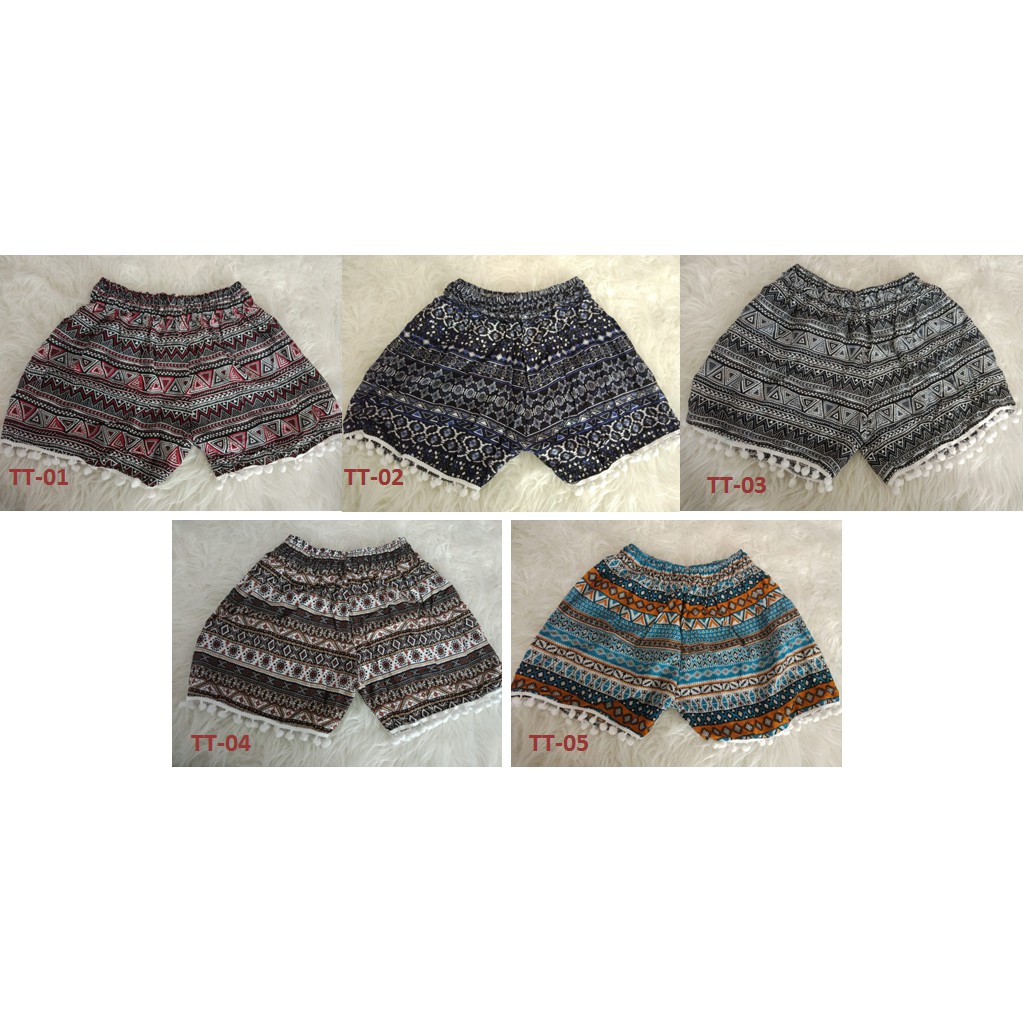 Celana Pendek Pom-Pom Bali