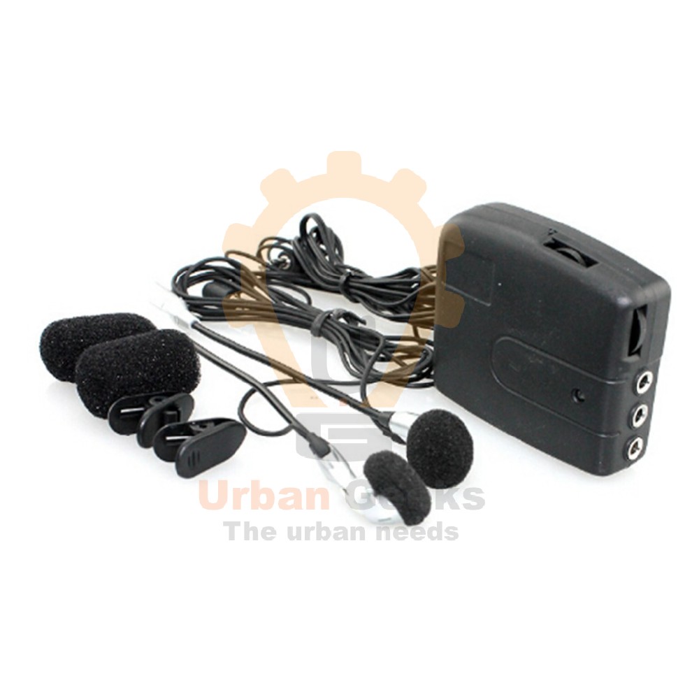 Intercom helm interphone sepeda motor handsfree boncengan headset asli