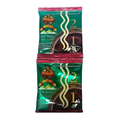 

Kopi Singa 2 IN 1 isi 10 Sachet