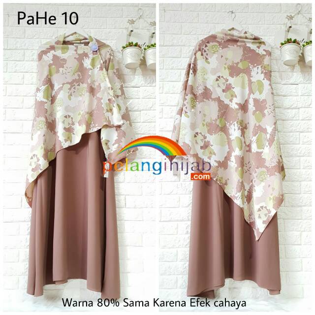 Pelangi hijab coklat