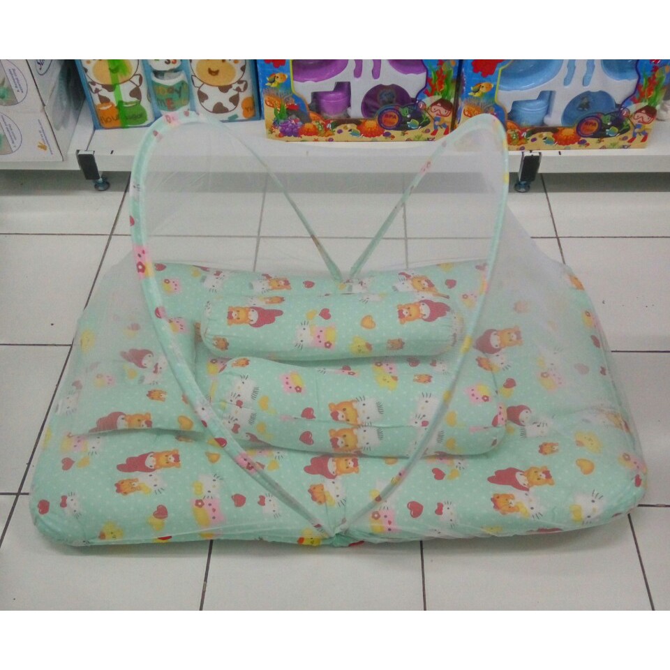 Baby Dream Kasur Lipat Bayi Berkelambu simpel termurah-3