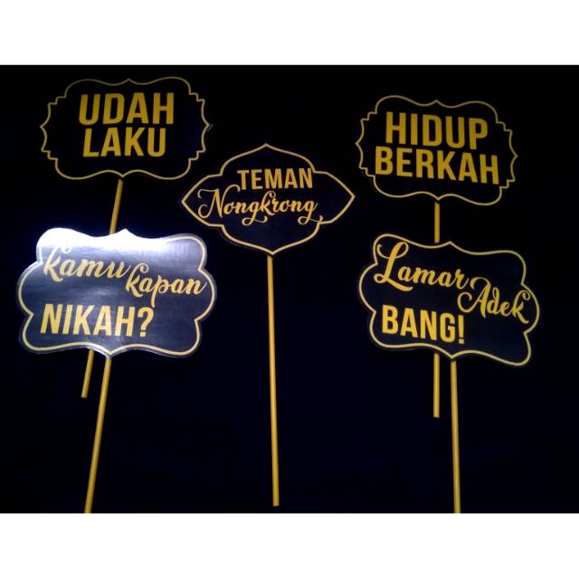 Photobooth Props / properti foto