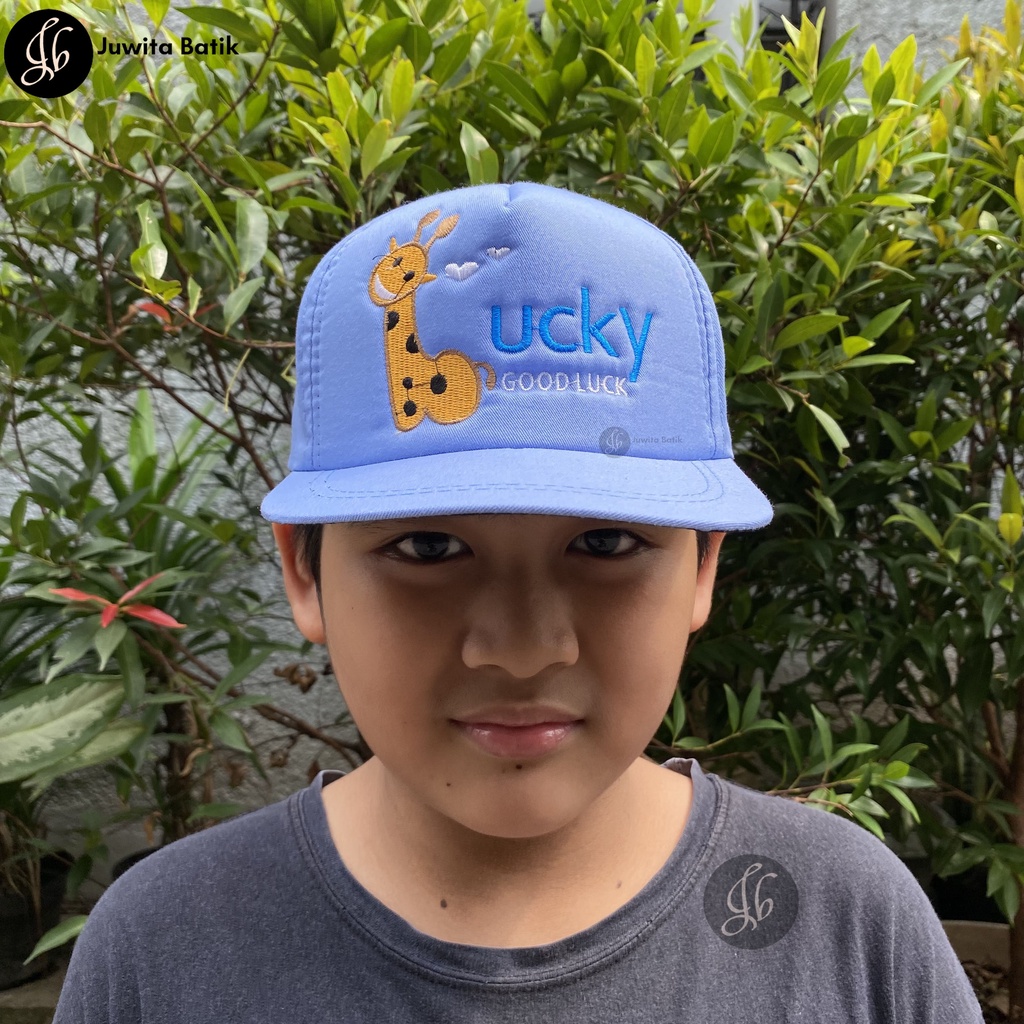 Topi Baseball Anak Good Lucky Jerapah Topi Anak Lucky