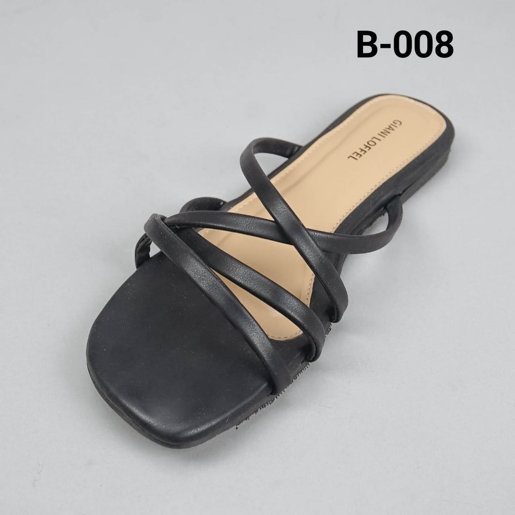 GIANI LOFFEL Sandal Flat Strappy #B-008# Original