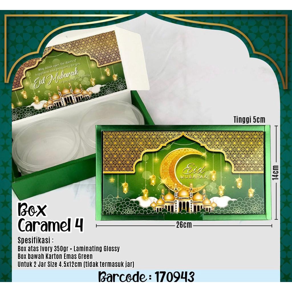 

BOX CARAMEL#4 JUAL PER 1PCS // DUS BOX HAMPERS KUE LEBARAN IDUL FITRI