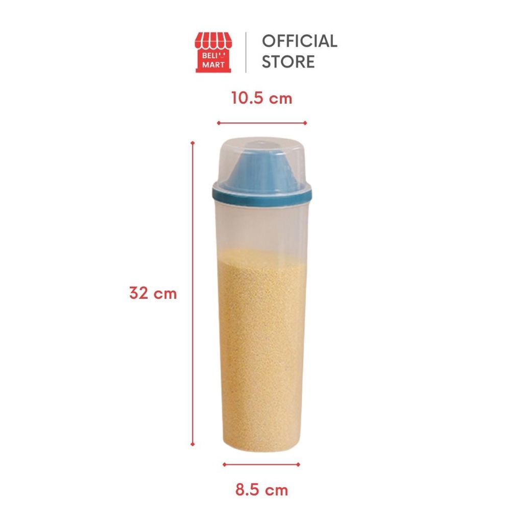 Botol Plastik Tempat Makanan - Plastic Bottle Aesthetic | Plastic Storage Tank | Botol Plastik | Kontainer Bahan Makanan | Wadah Tempat Spagetti Kacang-Kacangan Beras