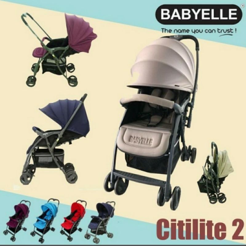 Baby Stroller Babyelle Citilite 2 / Kereta Dorong Bayi Baby Elle Reversible Handle / Kereta Bayi