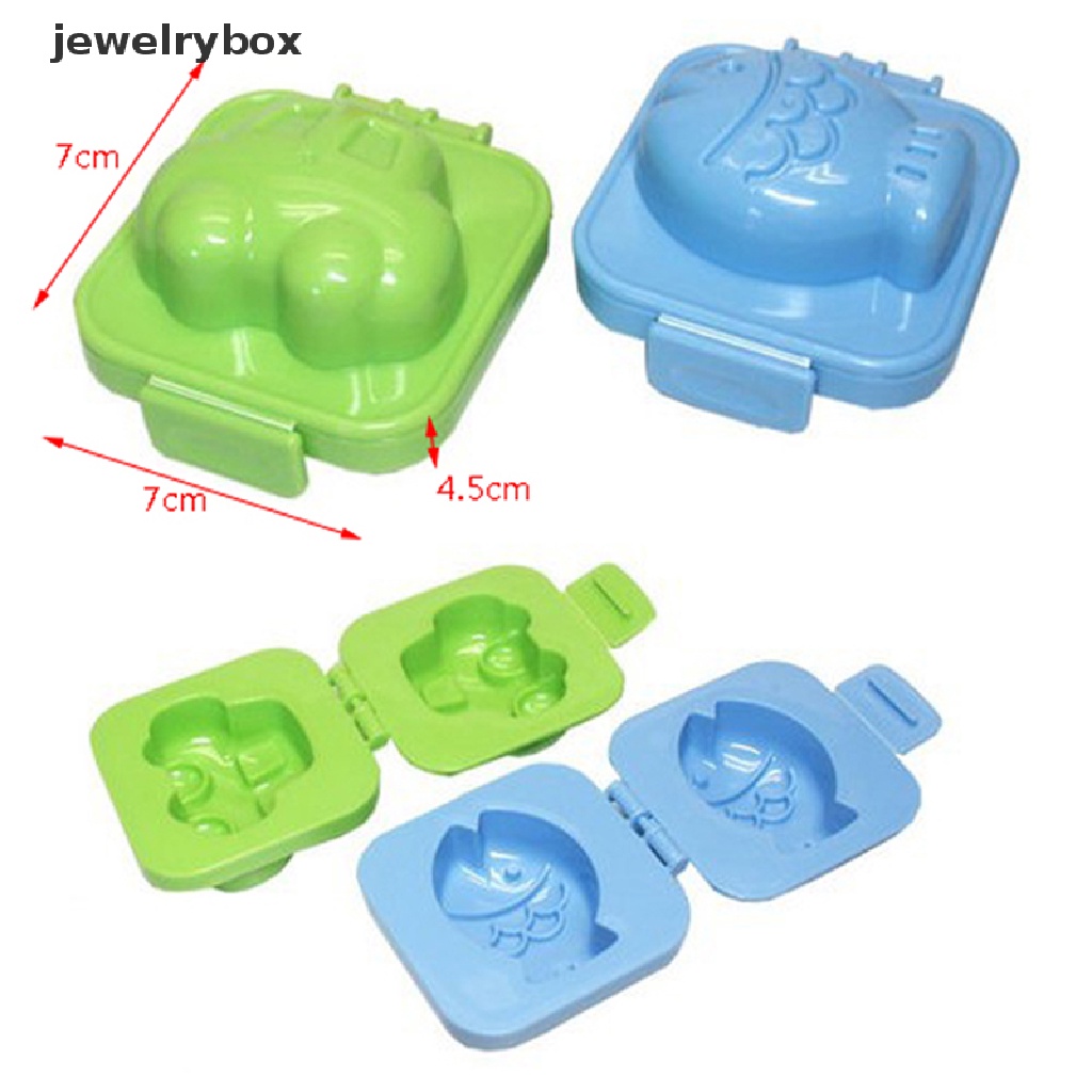 (jewelrybox) Cetakan Nasi / Telur Bentuk Kartun Bayi 3D Untuk Bento