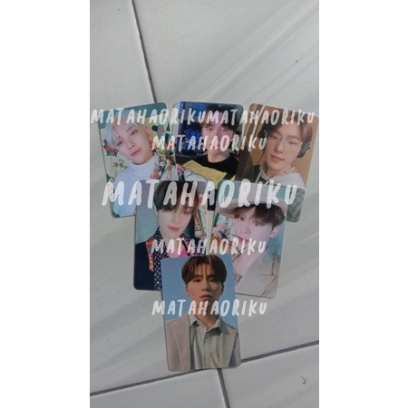 PC PHOTOCARD GOING MAGAZINE GOMAGZ JOSHUA HONG JISOO BONON VERNON DINO LEE CHAN WHITE VER