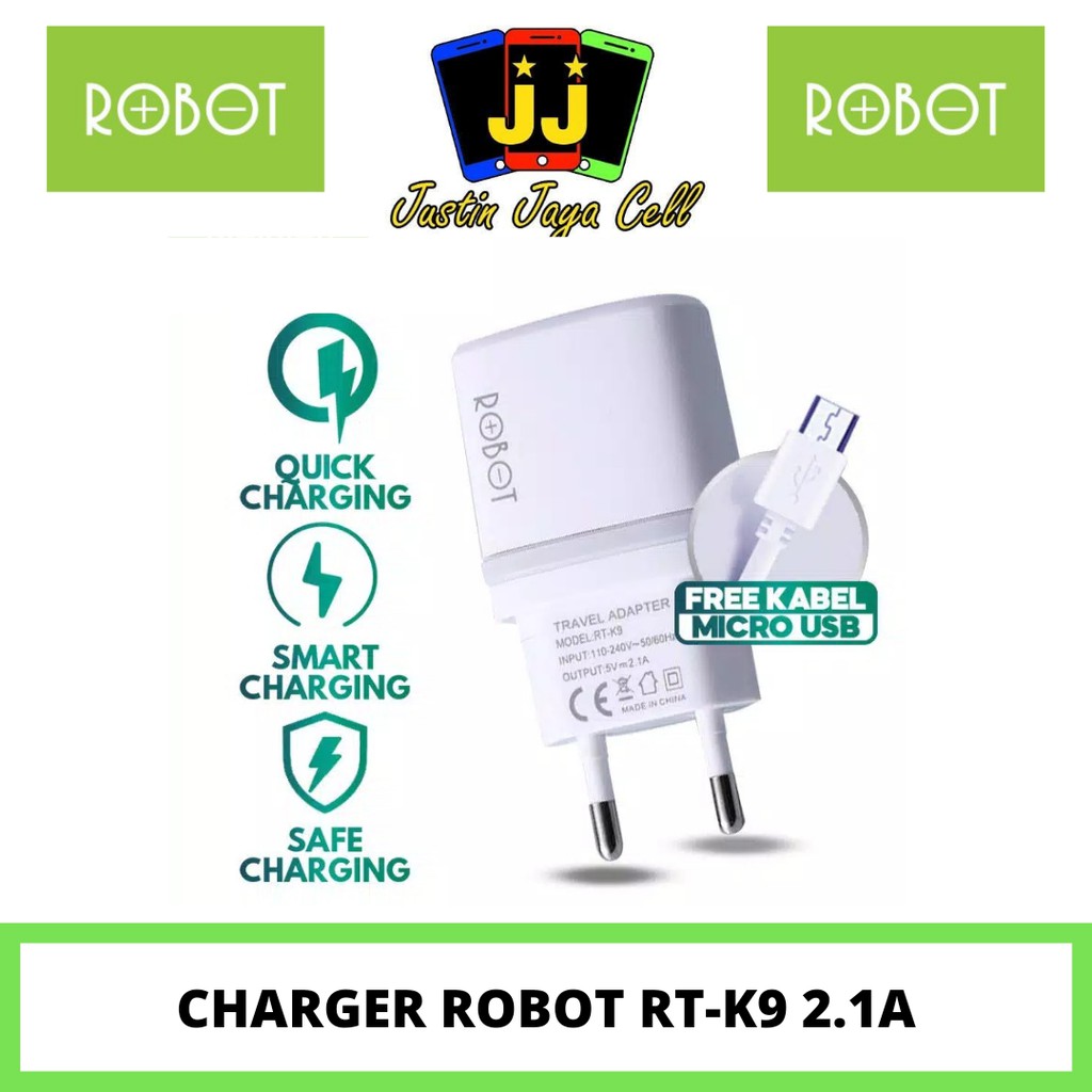 Charger ROBOT RT-K9 Dual Output 2,1A