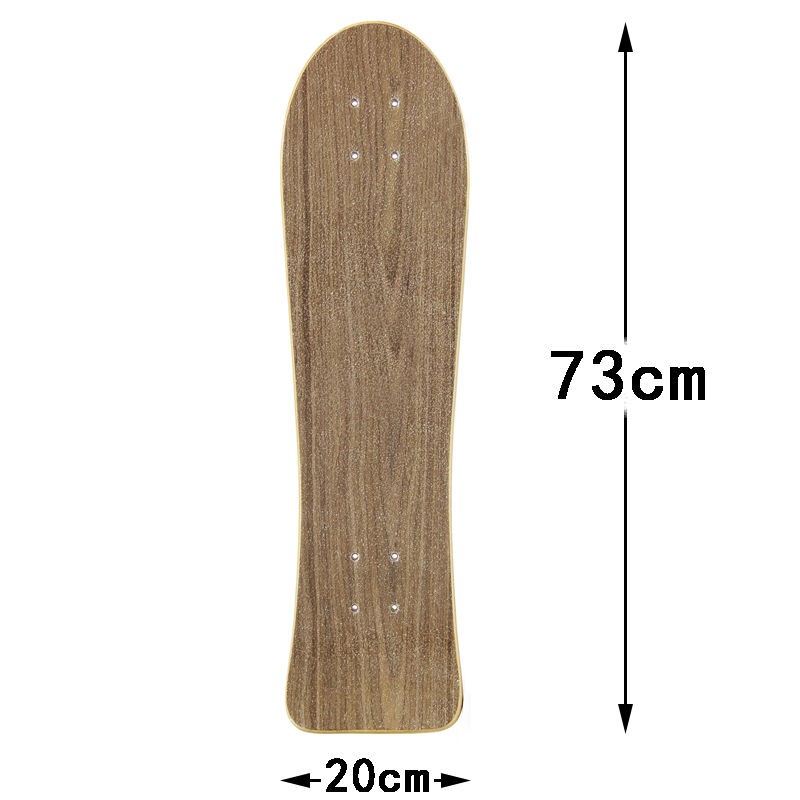 101cm /73CM /57CM skateboard deck Papan Ikan deck cruiser deck Dek skateboard Elektrik deck cruiser deck penny board maples deck Pasir Bening