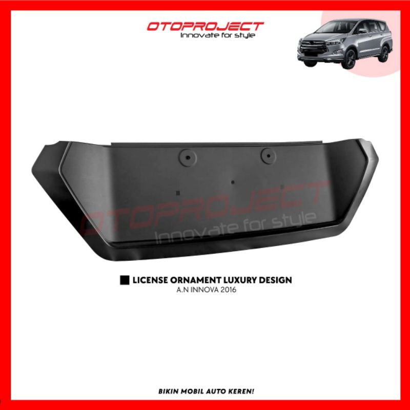 Ornamen Tatakan Plat Innova Reborn 2016up