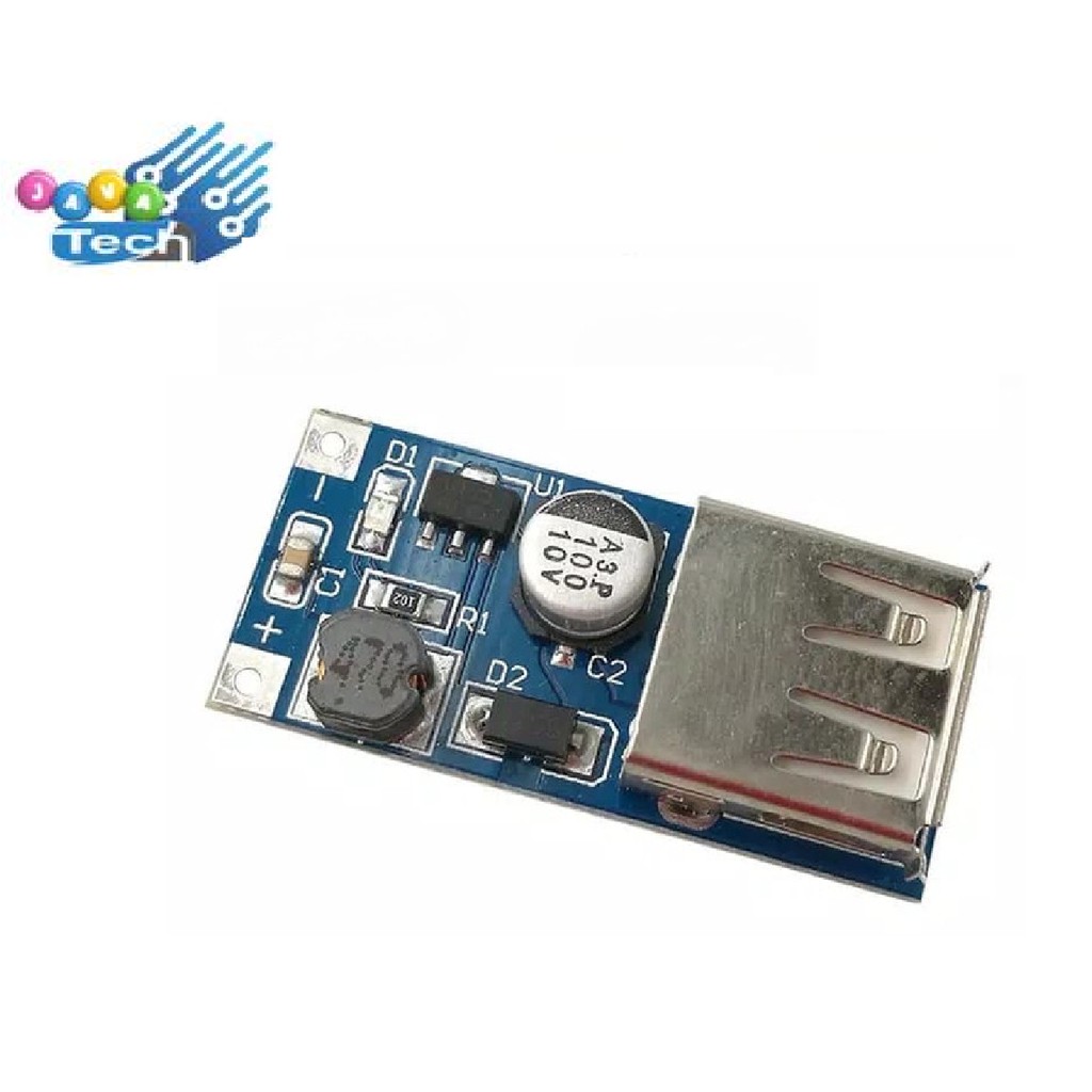 Modul USB DC-DC Step Up 5V 600mA Input 0.9-5V Booster Charger Module