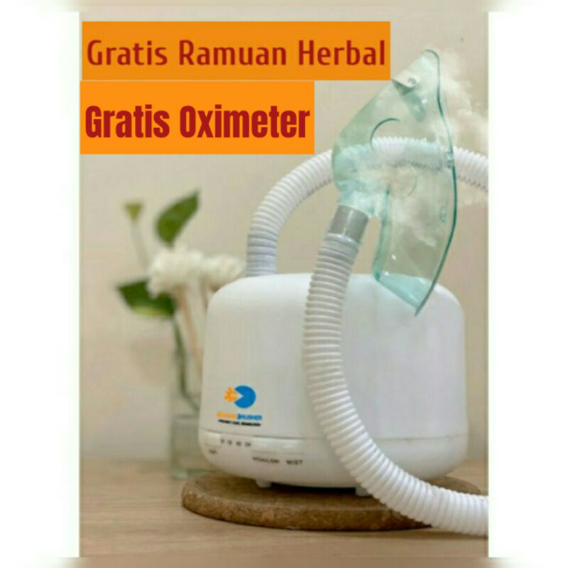 Paket Covid Crusher EXTRA (CCExtra/CCE) - alat terapi uap (herbal) hangat, bukan nebulizer biasa, lebih mirip HFNC