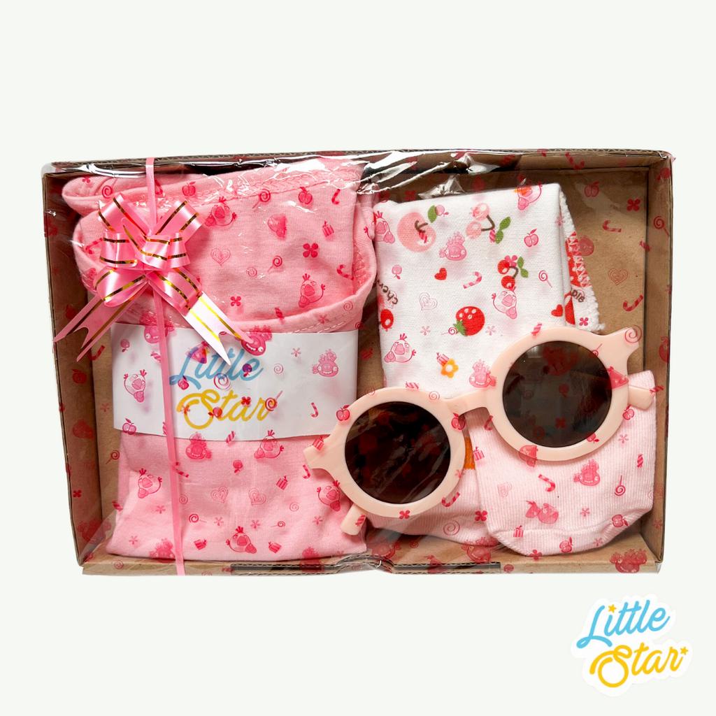 LS 4in1 Hampers Bayi Newborn Baby Gift Set Paket Hadiah Parcel Kado Lahiran Unisex