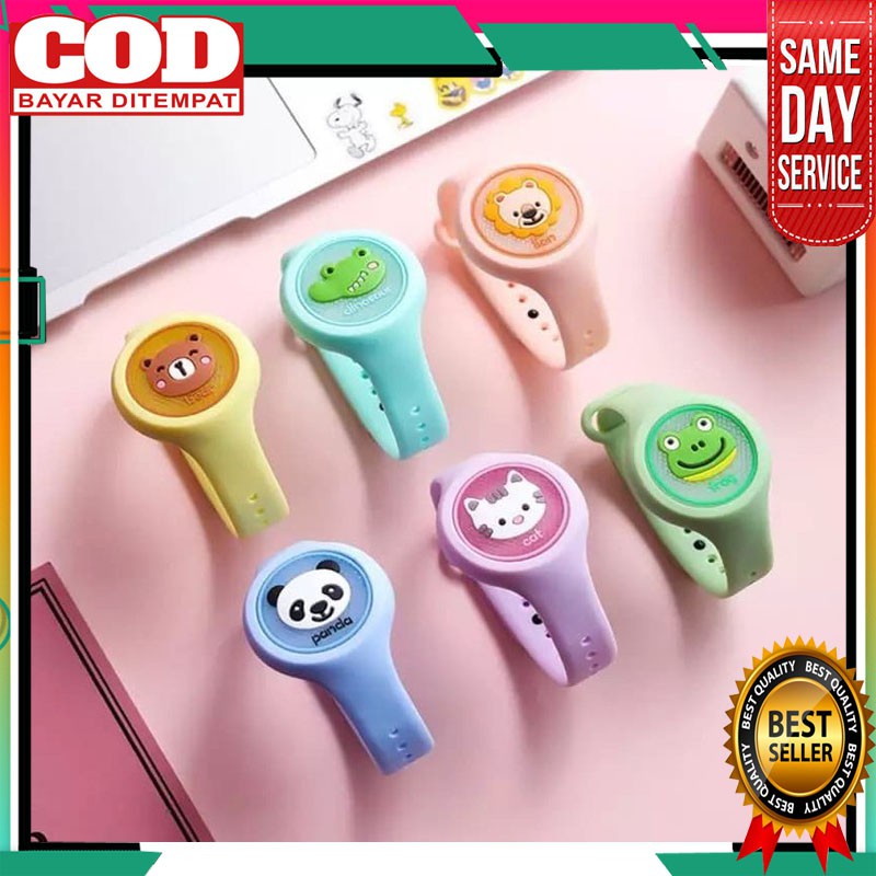 GELANG ANTI NYAMUK ANAK/JAM ANTI NYAMUK LED BISA NYALA