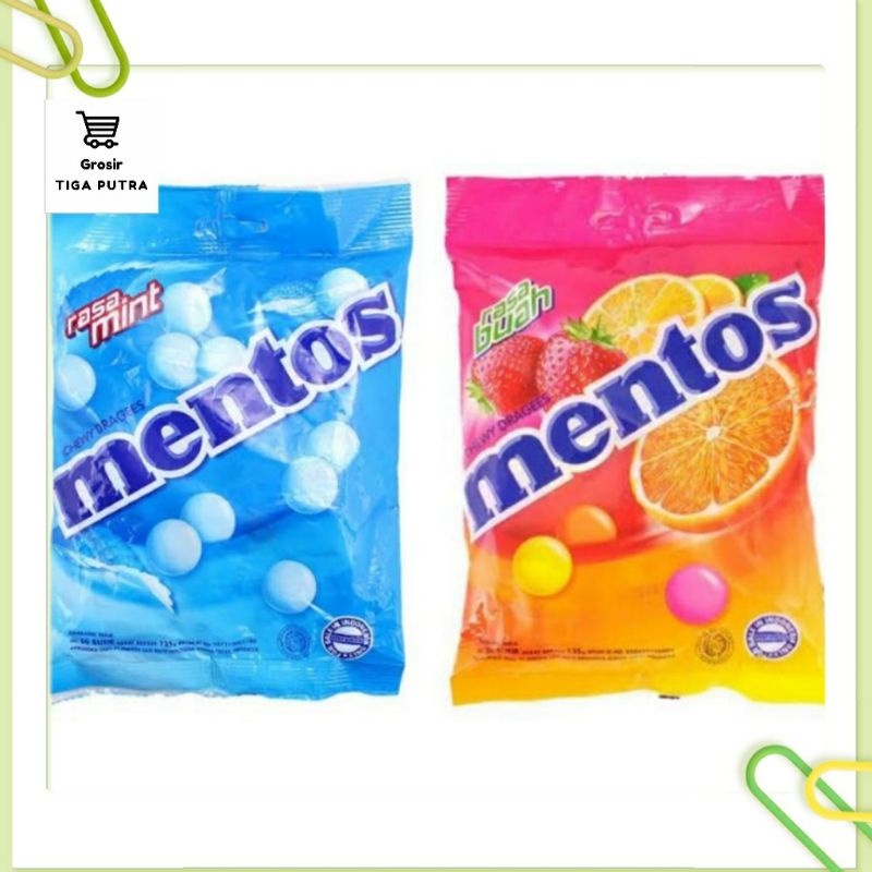 

Permen Mentos kemasan 121,5g