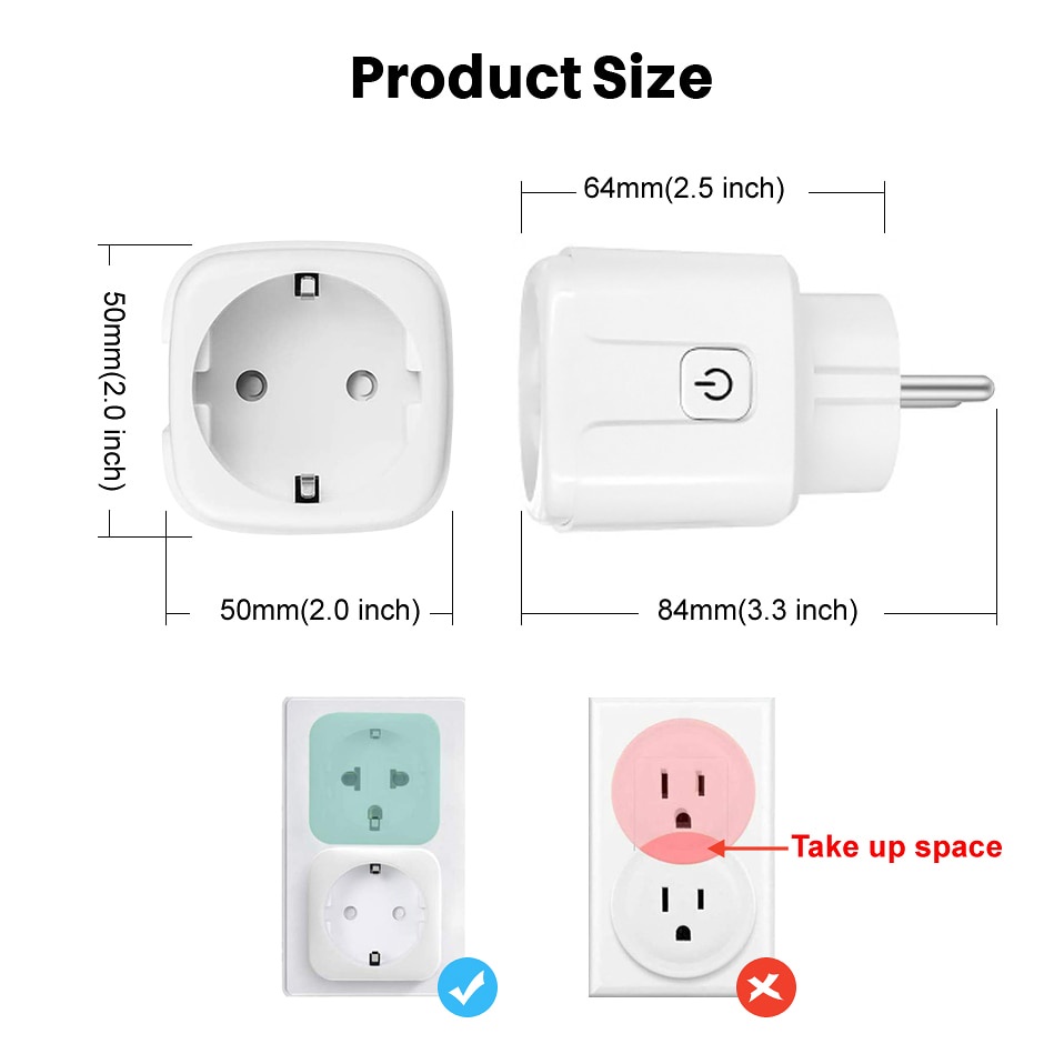 Smart PLUG WiFi Wireless Stop Kontak - IoT Smart Home