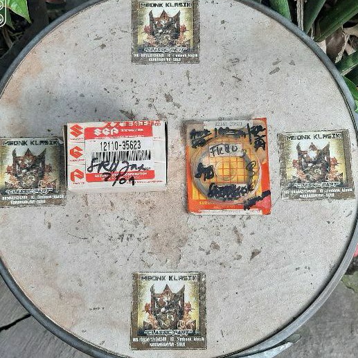 ring piston suzuki fr80 ORIGINAL SGP OVERSIZE 0 seher suzuki fr80 piston suzuki fr80