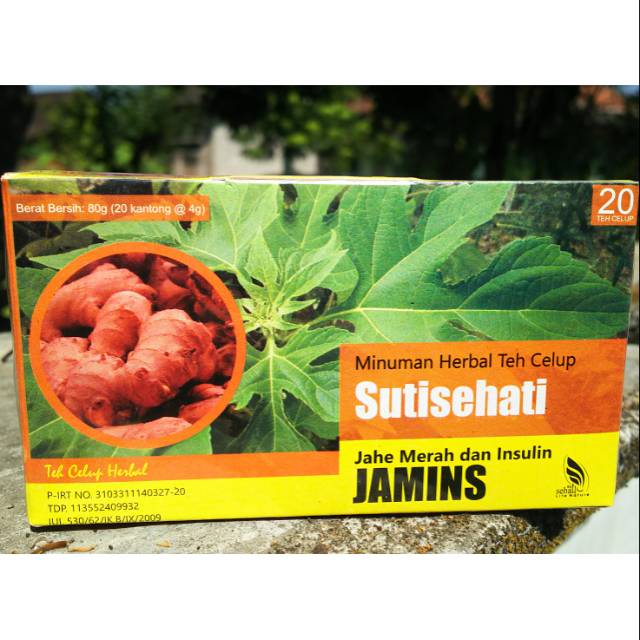 

Jamu Diabetes Tradisional JAMINS Kemasan Teh Celup 20s