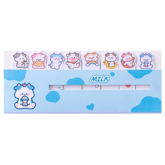 

15 Pcs Stiker Memo Pad Motif Kartun Hewan Untuk Alat Tulis Sekolah