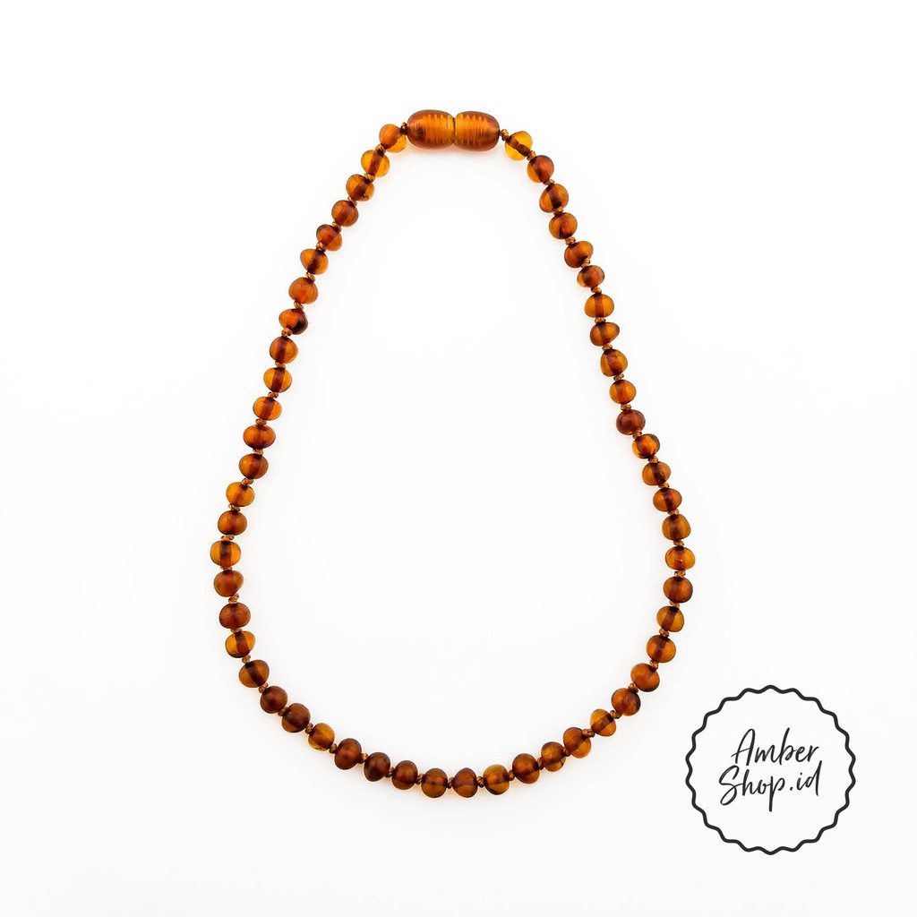 Kalung amber pereda nyeri tumbuh gigi bayi AS60 - Amber Shop