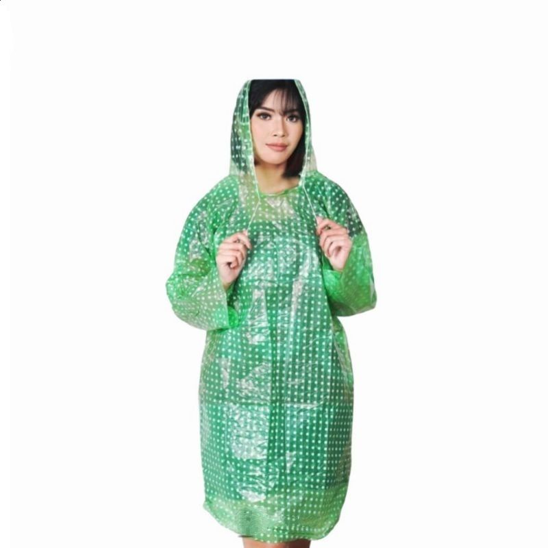 JAS HUJAN PLASTIK MURAH/MANTEL PLASTIK LDPE EMERGENCY LENGAN