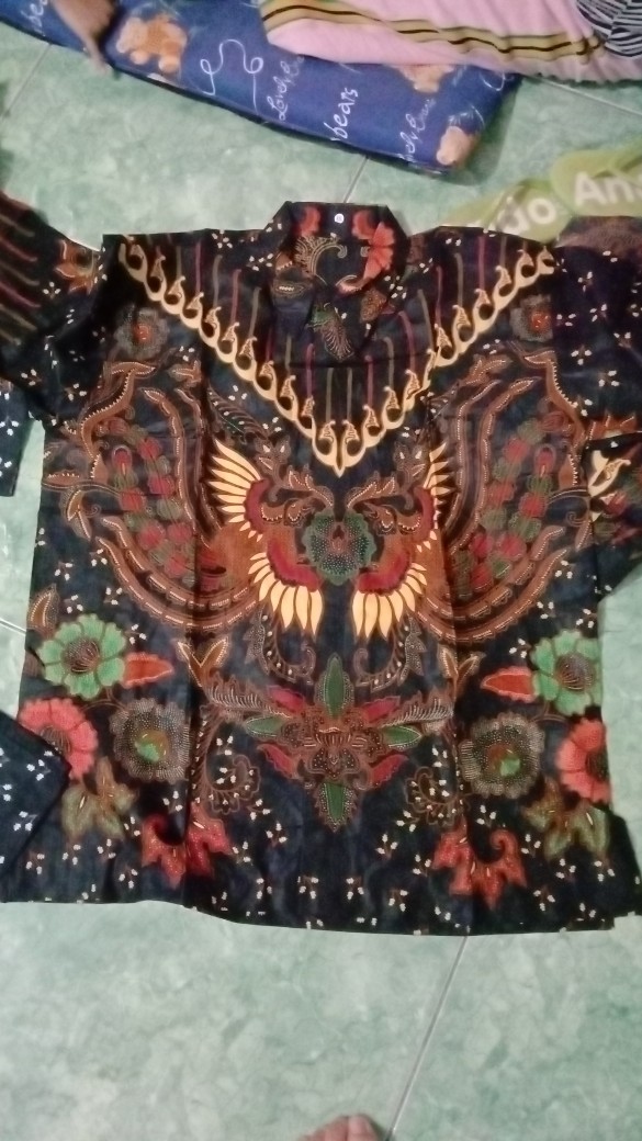 Size M L Xl Xxl Xxxl Bswart Batik Hrb026 Kenongo Hem Pendek Padi Pekalongan M