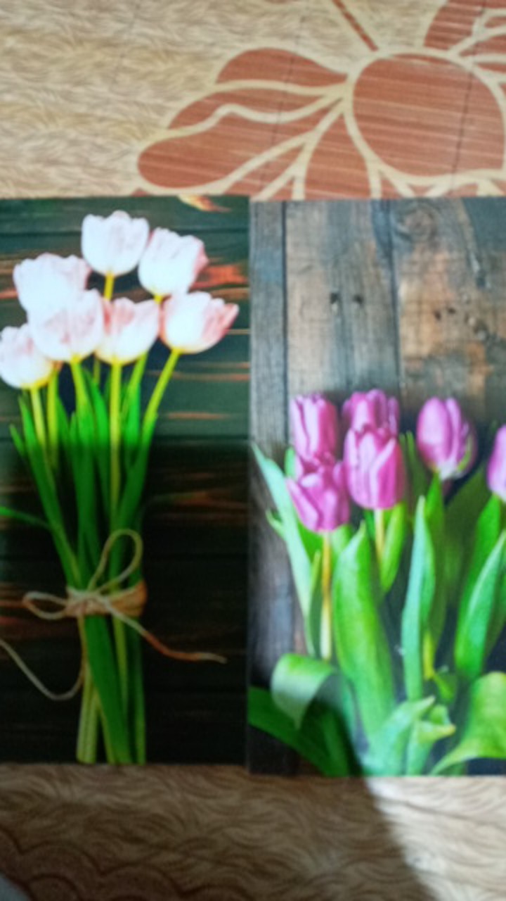 Hiasan Dinding Flower Bunga Tulip Tropical Pajangan Rumah Ruang Tamu Dekorasi Kamar Tidur Wall Decor