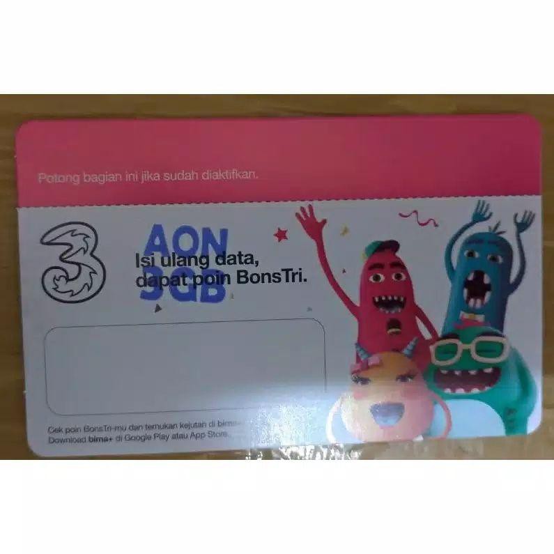 VOUCHER TRI AON 3 GB