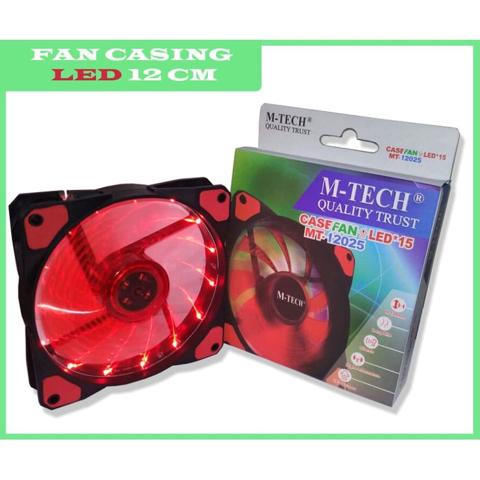 Fan Casing 12 cm MTech fan case 12cm Soon Cool M-Tech LED