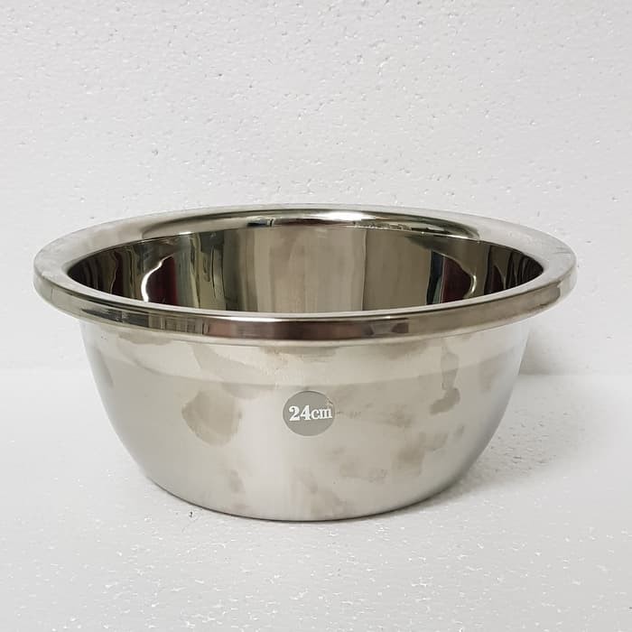 Subron Baskom Mixing Bowl Stainless 24 cm