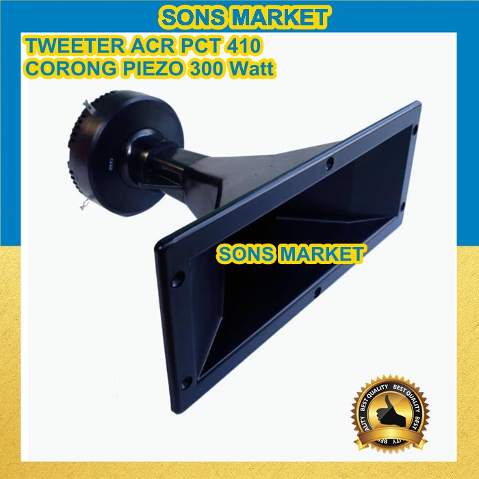 TWEETER HORN ACR PCT 410 || TWEETER WALET 300 WATT CORONG PIEZO