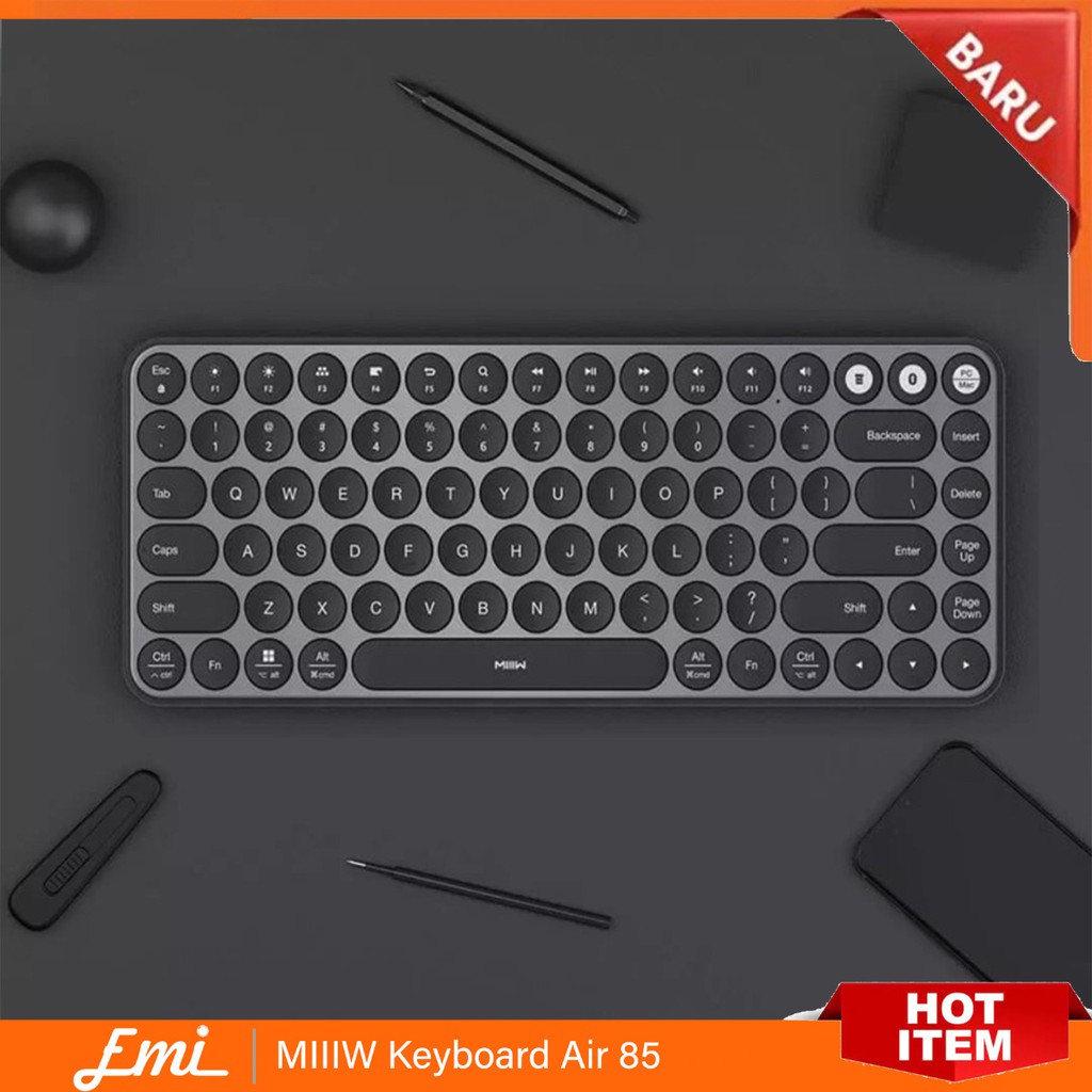 Miiiw Keyboard Air 85 Keys Dual Mode Wireless