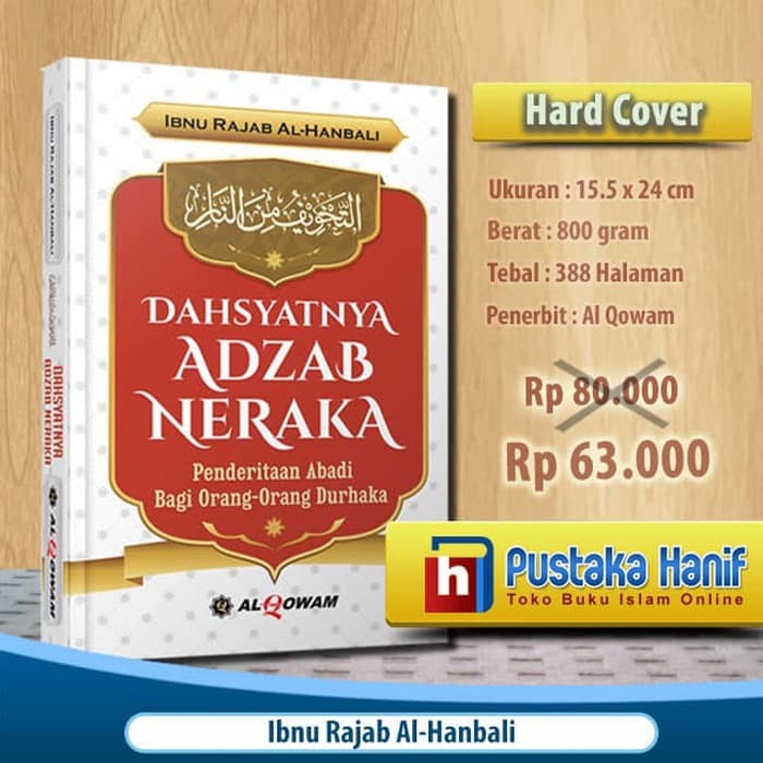 Buku Dahsyatnya Adzab Neraka