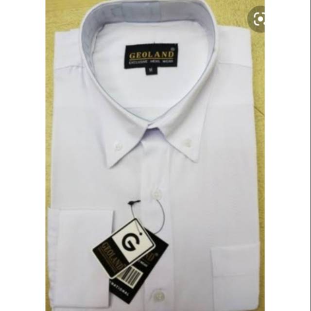 Kemeja pria GEOLAND Lengan panjang