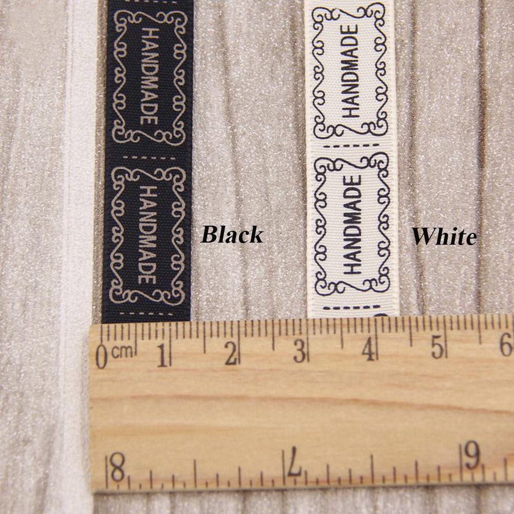Pita Kain  Label Tulisan  Handmade Panjang 5 Yard untuk DIY  Pita Kain  Label Tulisan  Handmade Panjang 5 Yard untuk DIY