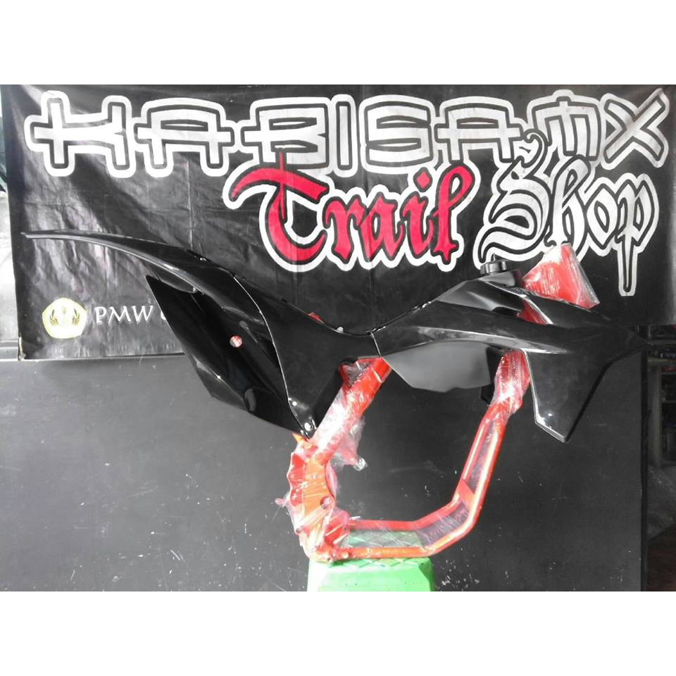 sasis rangka ktm250 plus body termasuk arm