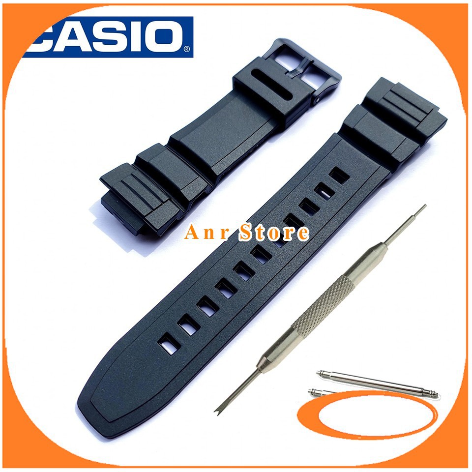 Strap Tali Jam Tangan Casio W-S220 MV-200 AE-2100 AE-2000 Original Oem