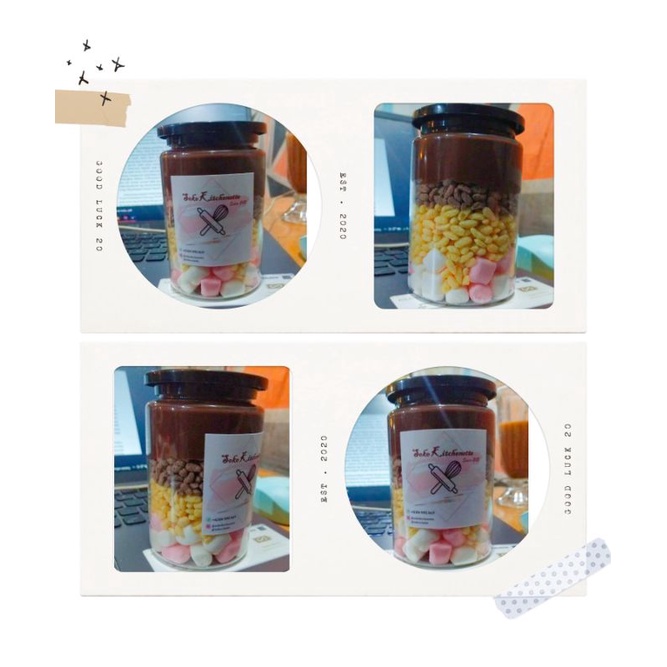

choco crispy jar/coklat krispi jar/