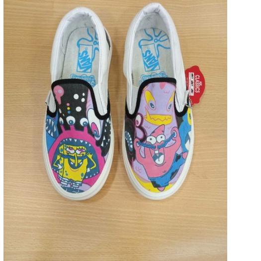slip on vans painted