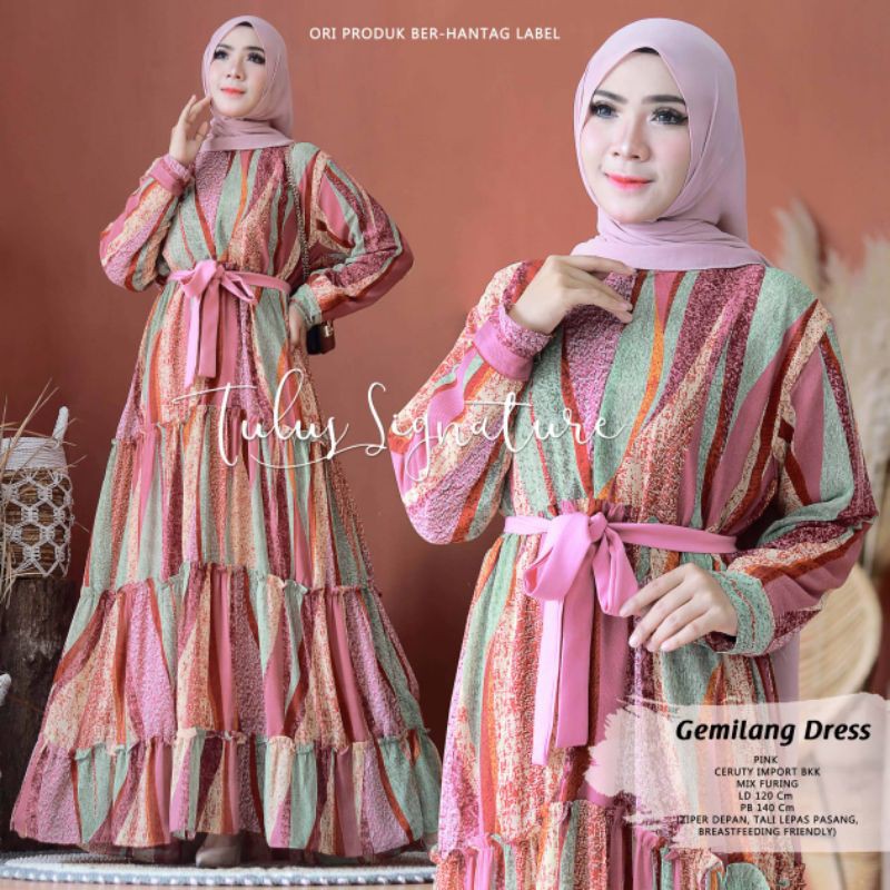 Gemilang Dress By Tulus signature