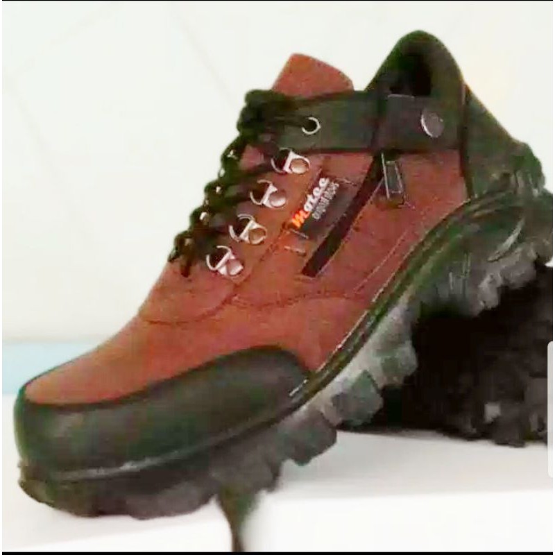 SEPATU MOTECAR PRIA SEFTY UJUNG BESI MANDASHOES