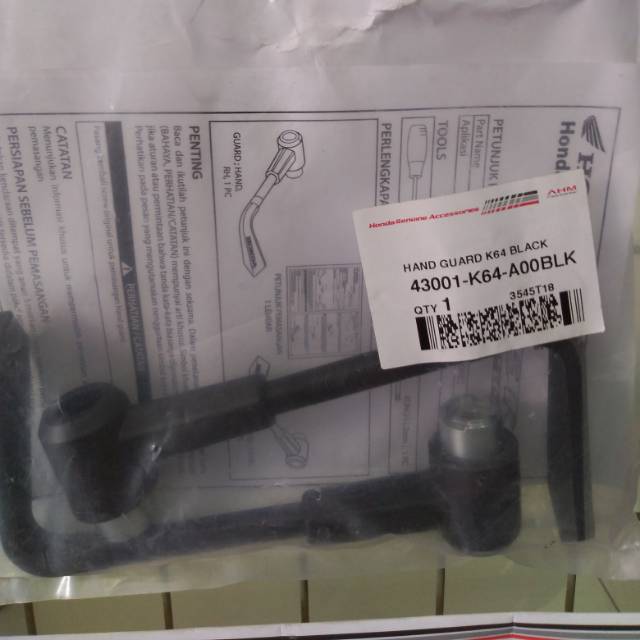 Aksesoris Hand Guard New Honda CBR 250RR
 Ori